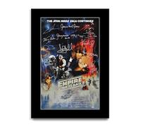 HWC Trading Star Wars : Episode V - The Empire Strikes Back Gifts Printed Poster Signed Autograph Picture for Movie Memorabilia Fans (ID-003762) - A4 Print Only