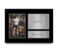 HWC Trading Steve Perryman Tottenham Hotspur Gifts Printed Signed Autograph Picture for Football Fans and Supporters - A4