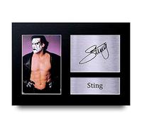 HWC Trading Sting Gift Signed A4 Printed Autograph Wrestling Gifts Print Photo Picture Display