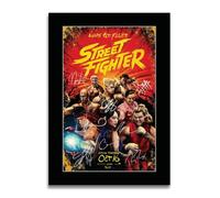 HWC Trading Street Fighter Signed Movie Poster A4 Print | Printed Replica Autographs, Heavyweight Card, Fits Any Standard Frame, Supplied Flat, Memorabilia Gift