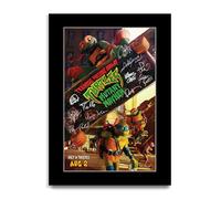 HWC Trading Teenage Mutant Ninja Turtle Mutant Mayhem (2023) Gifts Printed Poster Signed Autograph Picture for Movie Memorabilia Fans (ID-003804) - A4 Print Only