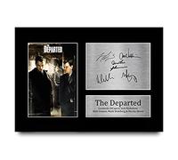 HWC Trading The Departed Gift Signed A4 Printed Autograph Leonardo DiCaprio Matt Damon Jack Nicholson Mark Wahlberg Martin Sheen Gifts Photo Display