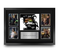 HWC Trading The Fast and the Furious Gifts Printed Signed Autograph Presentation Display Montage for Movie Memorabilia Fans - A3 Framed