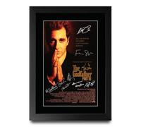 HWC Trading The Godfather Part III Gifts Printed Poster Signed Autograph Picture for Movie Memorabilia Fans (ID-003906) - A4 Framed Print