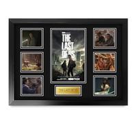 HWC Trading The Last of Us Gifts Printed Signed Autograph Picture for TV Memorabilia Fans - A2 Framed