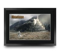 HWC Trading The Lord of the Rings - The Return of the King Scene 1 Gifts Printed Signed Autograph Picture for Movie Memorabilia Fans - A3 Framed
