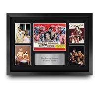 HWC Trading The Rocky Horror Picture Show Gifts Printed Signed Autograph Presentation Display Montage for Movie Memorabilia Fans - A3 Framed