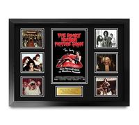HWC Trading The Rocky Horror Picture Show Gifts Printed Signed Autograph Presentation Display Montage for Movie Memorabilia Fans - A2 Framed (ID-006554)