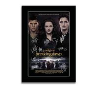 HWC Trading The Twilight Saga Breaking Dawn - Part 2 Gifts Printed Poster Signed Autograph Picture for Movie Memorabilia Fans (ID-004122) - A4 Print Only