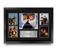 HWC Trading Titanic Gifts Printed Signed Autograph Presentation Display Montage for Movie Memorabilia Fans - A3 Framed