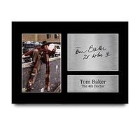 HWC Trading Tom Baker Signed A4 Printed Autograph Doctor Dr Who Photo Picture Print Display