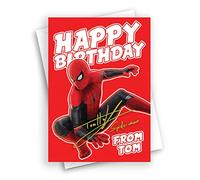 HWC Trading Tom Holland Birthday Card for Spider-man Avengers Fans