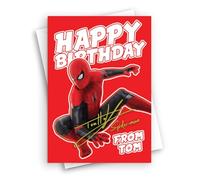 HWC Trading Tom Holland Spider-Man Movie Star Fan Greeting Card - A5 (ID-005729)