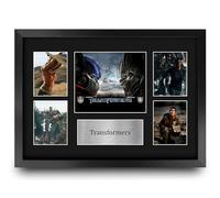 HWC Trading Transformers 1 Gifts Printed Signed Autograph Presentation Display Montage for Movie Memorabilia Fans - A3 Framed