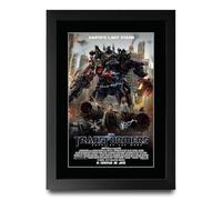 HWC Trading Transformers : Dark of the Moon Gifts Printed Poster Signed Autograph Picture for Movie Memorabilia Fans (ID-004104) - A4 Framed Print