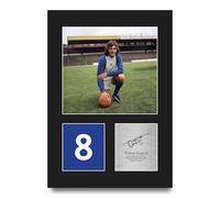 HWC Trading Trevor Francis Birmingham City Gifts Printed Signed Autograph Picture for Football Fans and Supporters - A4 Portrait