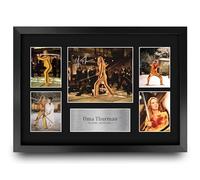 HWC Trading Uma Thurman Kill Bill Vol.1 Gifts Printed Signed Autograph Picture Display for Movie Memorabilia Fans - A3 Framed