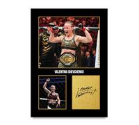 HWC Trading Valentina Shevchenko Gifts Printed Signed Autograph Picture for UFC Memorabilia Fans - A4 Print Only (ID-006125)