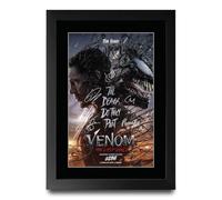 HWC Trading Venom 3 Gifts Printed Poster Signed Autograph Picture for Movie Memorabilia Fans (ID-004143) - A4 Framed Print