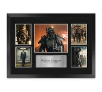 HWC Trading Walton Goggins Fallout The Ghoul - Cooper Howard Gifts Printed Signed Autograph Picture for TV Show Fans - A3 Framed (ID-006295)
