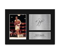HWC Trading Will Smith Ali Muhammad Ali - Cassius Clay Gifts Printed Signed Autograph Picture for Movie Memorabilia Fans - A4 (ID-012674)