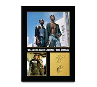 HWC Trading Will Smith Bad Boys Mike & Marcus Gifts Printed Signed Autograph Picture for Movie Memorabilia Fans - A4 Print Only (ID-009188)