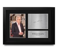 HWC Trading William Roache Coronation Street Ken Barlow Gifts Printed Signed Autograph Picture for TV Show Fans - A4 Framed