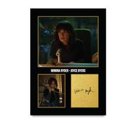 HWC Trading Winona Ryder Stranger Things Joyce Byers Gifts Printed Signed Autograph Picture for TV Show Fans - A4 Print Only (ID-005239)