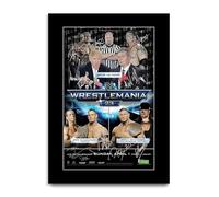 HWC Trading WrestleMania 23 Gifts Printed Signed Autograph Picture for WWE & WWF Memorabilia Fans (ID-004181) - A4 Print Only