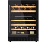 Hoover H-WINE 300 HWCB 60 UK/N Freestanding Black 46 bottle(s)