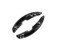 HWDFFA Auto Steering Wheel Shifter Extension Shift Paddle Trim Cover 2pcs For Lex&us LX ES RX NX LS RZ LM UX ABS Forged Pattern
