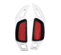 HWDFFA Car Paddle Shifters for MERC&edes B&ENZ E-Class E350 W213 2016-2022 Car Steering Wheel Shift Paddle Extensions Cover 2pcs Aluminum Parts(Silver)