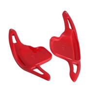 HWDFFA Car Shift Paddle Extender Fit for BM&W 1 2 3 5 7 Series F20 F22 F45 F46 F30 F35 F34 F32 F33 F36 X1 X2 X4 X5 X6 i8 ABS Plastic Steering Wheel Paddle Extension-Pattern Red(Bright Red)