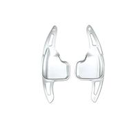 HWDFFA Car Shift Paddle for B&MW X1 F48 2016-2018 Car Shifter Paddle Car Steering Wheel Paddle Shift Extension Shifters(Silver)