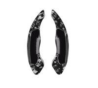 HWDFFA Steering Shift Wheel Paddle Shifter Extension Trim Cover Forged Pattern ABS For Vol&vo S60 S80 V40 V60 XC60 XC70 XC90 Auto 2pcs