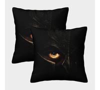 HWEICOIN 3D Printed Ancient Greece Square Pillowcases Dinosaurs Square Throw Pillow Decorative Super Soft Pack of 2 for Patio,Couch, Tent, Balcony And Sofa 40x40cm