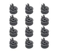 HWEIH 12 Pack 4581DD3002A Upper Dishrack Roller Wheels For Dishwasher Parts Accessories For Dishwasher Ldf6920st Ldf6920bb