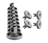 HWEIH 12PCS Dishwasher Wheels Lower Basket Wheels For Ishwasher Wheels