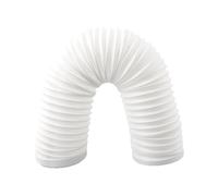 HWEIH 13/15cm Exhaust Pipe Air Conditioner Pipe Pipe Duct Extension Portable White Extra Long Home Improvement PVC+steel Wire(15x100cm)