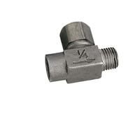 HWEIH 1pc Fully Automatic Energy Saving Copper/Steel Steam Trap 1/4 8mm Steam Iron Throttle Valve Drain Trap(Steel Trap Valve)