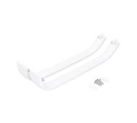 HWEIH 2 PCS Fridge Handles Refrigerator Door Knobs Easy To Use Refrigerator Handles Plastic Material Perfect For Refrigerators