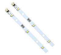 HWEIH 2pcs LED Strip Light For Refrigerator E349766 MDDZ-162A 1629348 1529227 DC12V 2W LED Fridge Light Bar Compatib