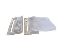 HWEIH 2Pcs Mesh Filter Bag Dust Filters For Automatic Washing Machine 5231FA2239N-2S.W.96.6 Spare Parts