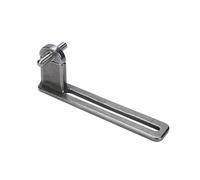HWEIH 304 Stainless Steel Refrigerator Parts Fridge Door Hinge Adjustable Axis Refrigerator Door Hinge(Two-axis hinge)