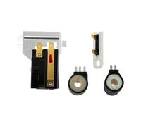 HWEIH 3pcs/kit 338906 Dryer Flame Sensor 279834 Gas Valve Ignition Solenoid Coil 3392519 Thermal Fuse