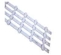 HWEIH 4 PCS/set LED Strip For 49UV340C 49UJ6565 49UJ651V 49UJ670V 49UJ701V V17 49 R1 L1 ART3 2862 2863 6916L-2862A 2863A