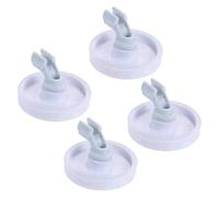 HWEIH 4Pack 154174501 Dishwasher Wheels 5300809640 Wheel Lower Rack 5304532229,AP7195062,5304521179,154174503,154174502,154294801