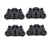 HWEIH 4Packs W10195417 Dish Washer Rack Roller For Dishwasher Lower Rack Wheels Dishrack Roller Replacement