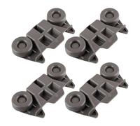 HWEIH 4PCS Dishwasher Wheels Lower Rack W10195416 W/ 1.59 Inch Diameter Wheels PS11722152 AP5983730