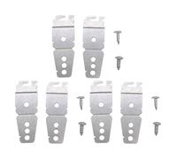 HWEIH 6 Pieces Dishwasher Gear Rack Accessory Dishwasher Gear Assembly Dishwasher Installation Metal Dishwasher Gear Rack